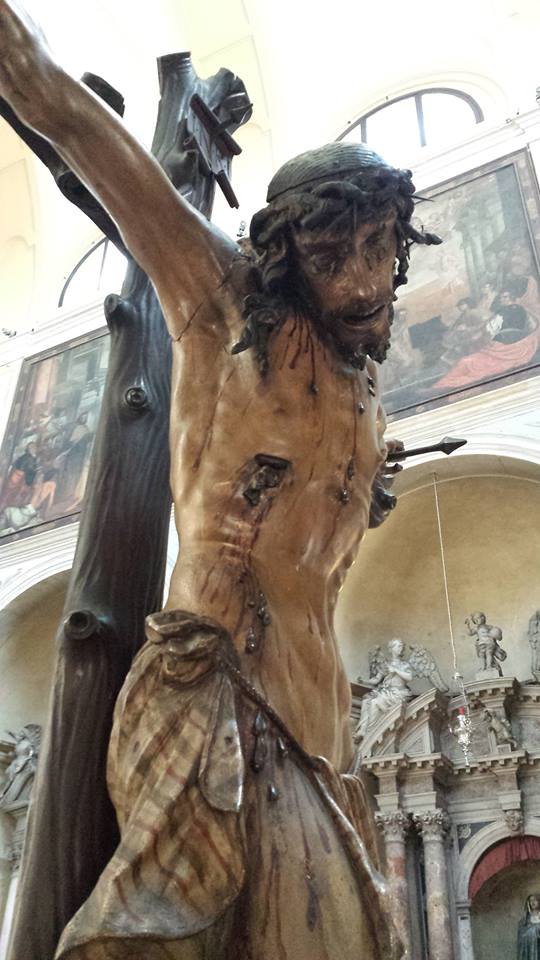 bel Crocifisso che si trova nella Cattedrale della Chiesa del Carmine a Padova